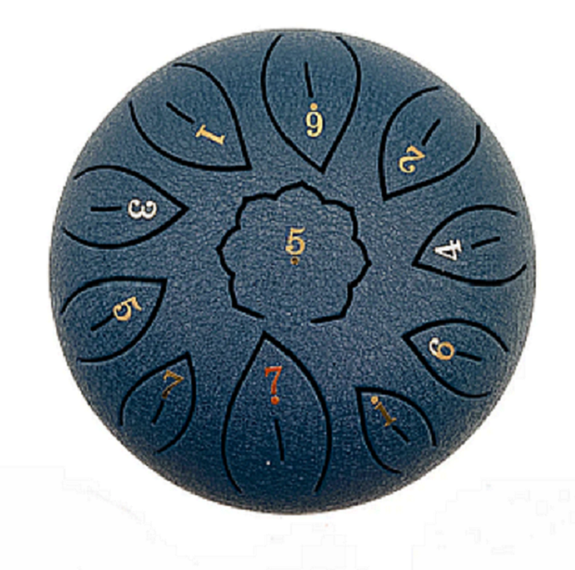 Zungentrommel navy blau